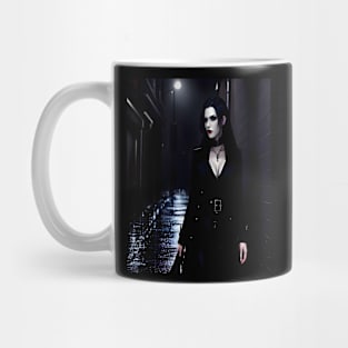 Vampiress In The Rain Mug